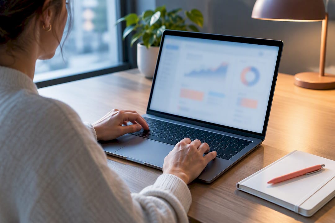 Marketer adjusting campaign campaign settings