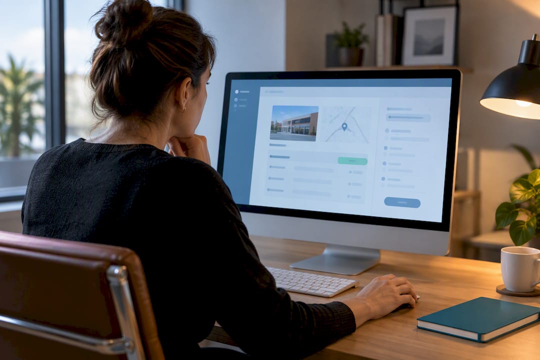 Owner reviewing local business schema details
